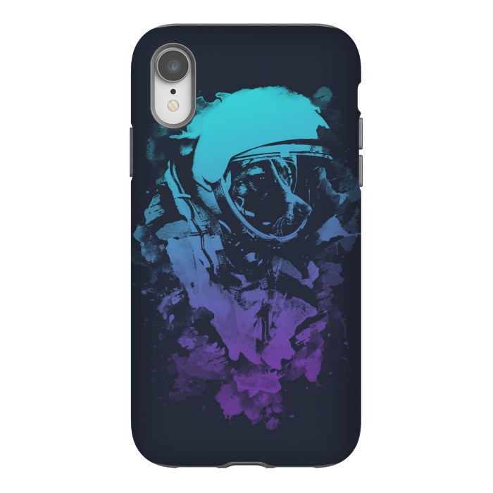 iPhone Xr StrongFit Space Dog V2 by Sitchko