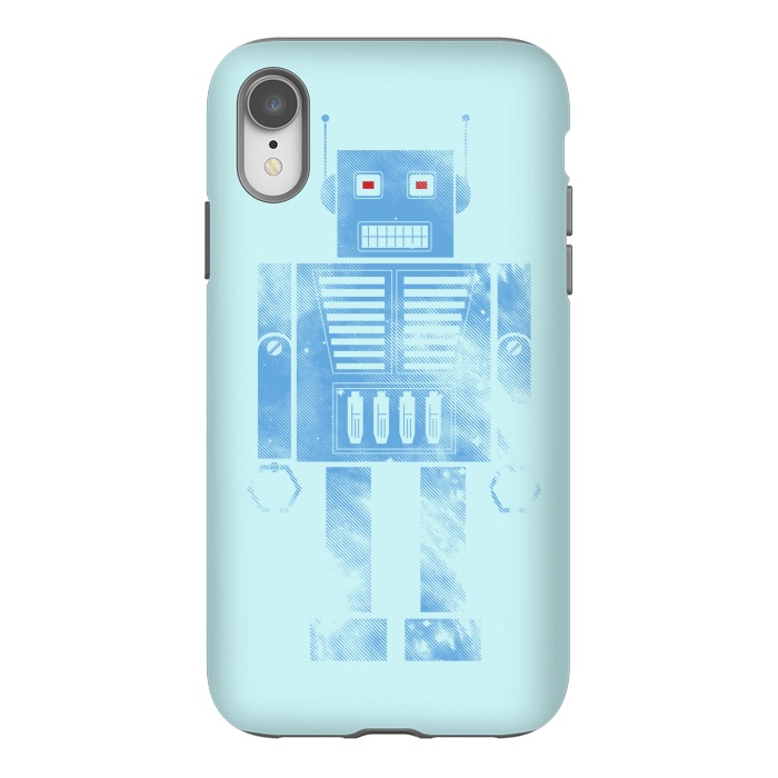 iPhone Xr StrongFit Robophobia by Sitchko