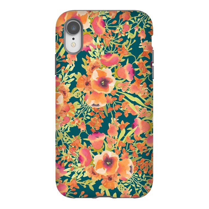 iPhone Xr StrongFit Floral Bunch by Uma Prabhakar Gokhale