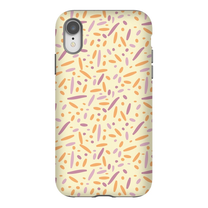 iPhone Xr StrongFit Icecream Sprinkles by Edith May
