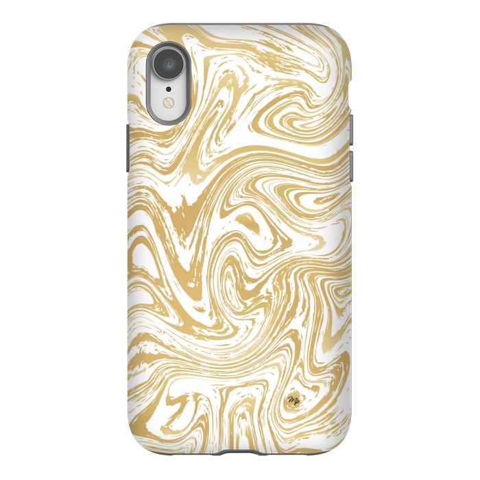 iPhone Xr StrongFit Marble Deluxe by Martina