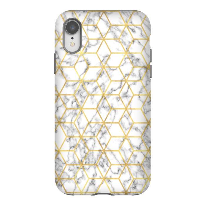 iPhone Xr StrongFit Graphic Marble by Martina