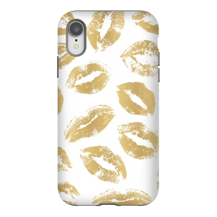 iPhone Xr StrongFit Golden Kiss by Martina