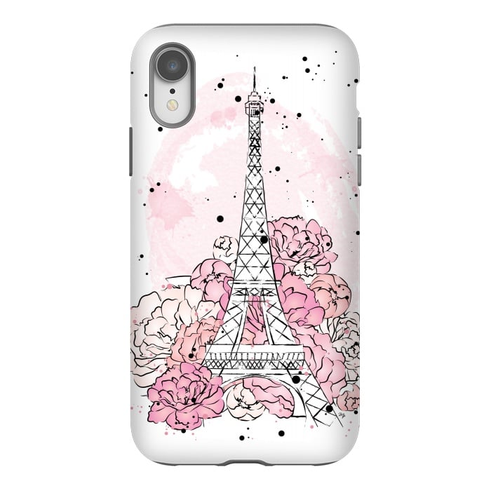 iPhone Xr StrongFit Peony Paris by Martina