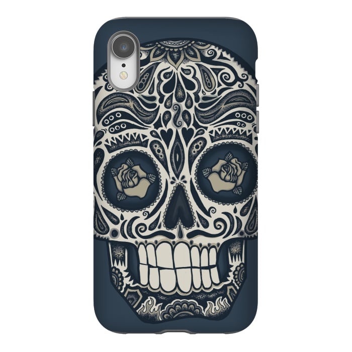 iPhone Xr StrongFit Calavera IV by Wotto