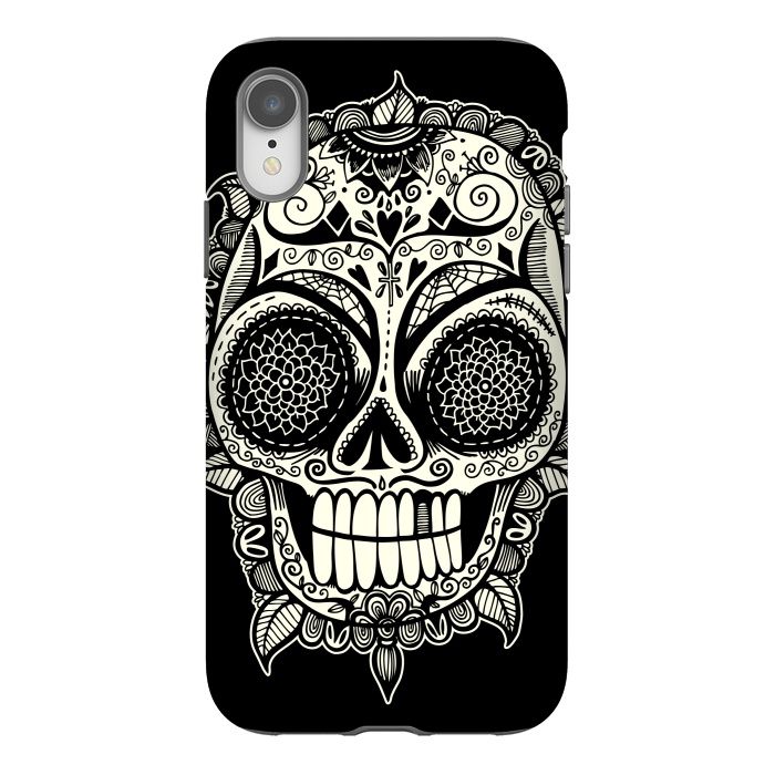iPhone Xr StrongFit Dead Head by Wotto