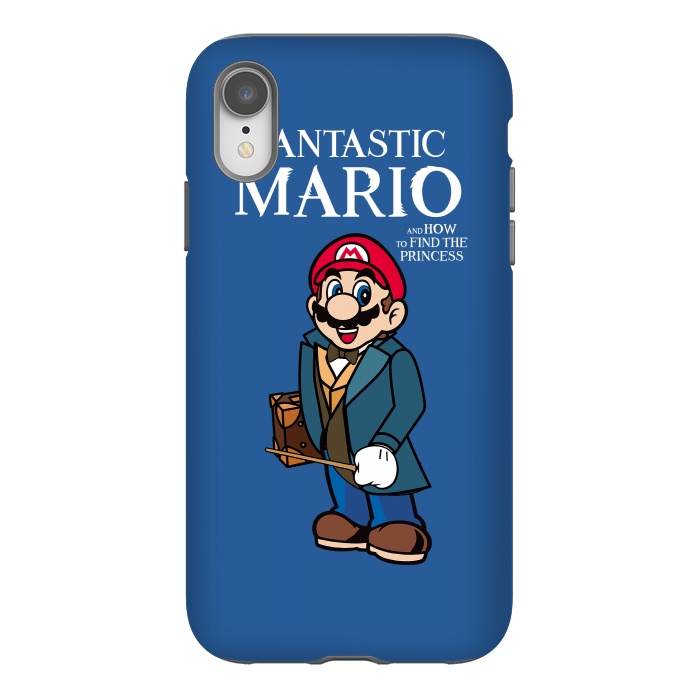 iPhone Xr StrongFit Fantastic Mario by Alisterny
