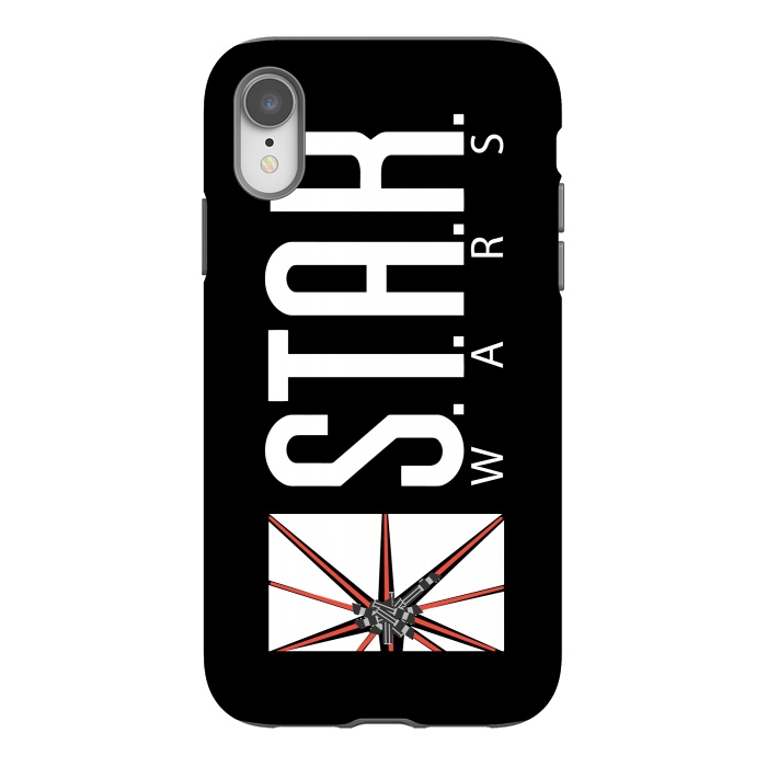 iPhone Xr StrongFit Star Wars Labs Flash DC Comics by Alisterny