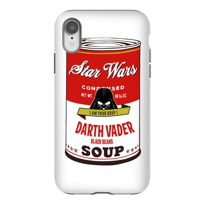 iPhone Xr StrongFit Star Wars Campbells Soup Vader by Alisterny