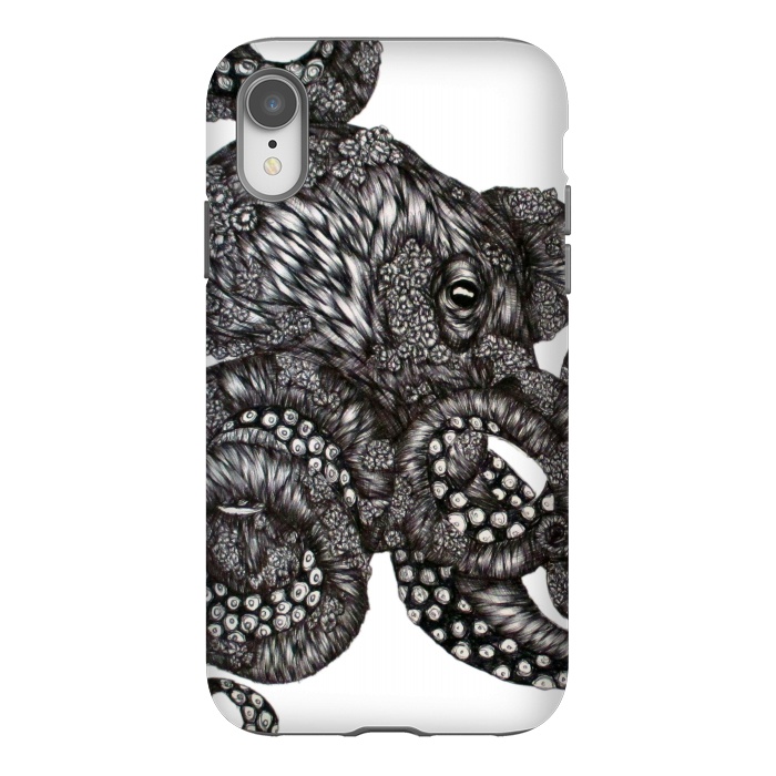 iPhone Xr StrongFit Barnacle Octopus by ECMazur 