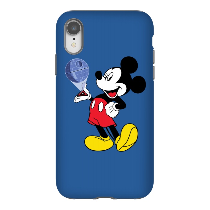 iPhone Xr StrongFit Mickey Mouse Death Star Plans Star Wars by Alisterny