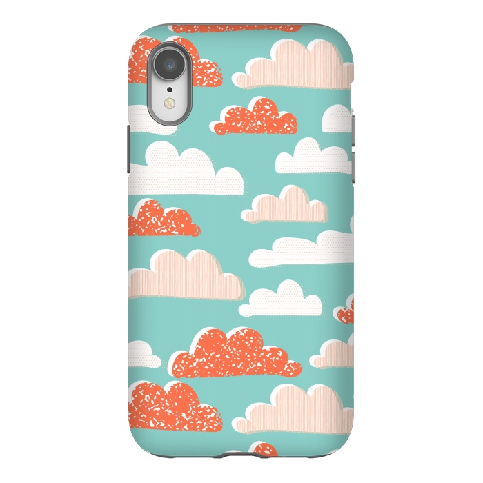 iPhone Xr StrongFit Clouds by Edith May