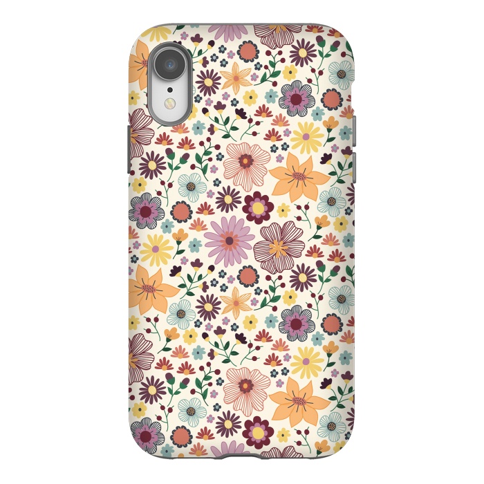 iPhone Xr StrongFit Wild Bloom by TracyLucy Designs