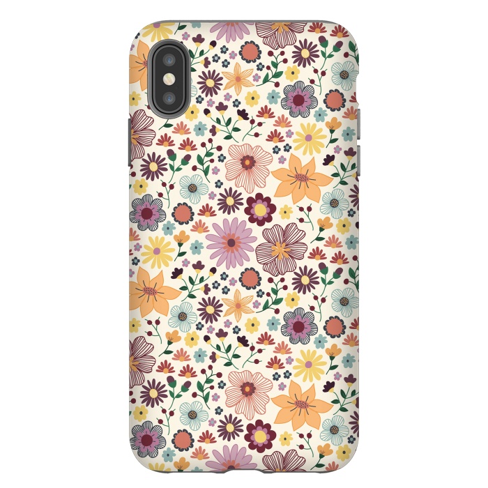 iPhone Xs Max StrongFit Wild Bloom by TracyLucy Designs