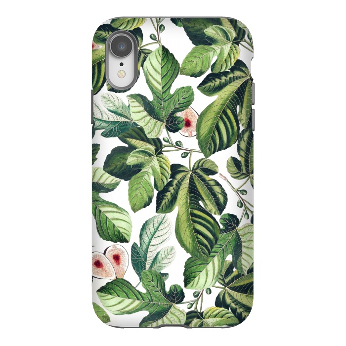 iPhone Xr StrongFit Fig Garden by Uma Prabhakar Gokhale