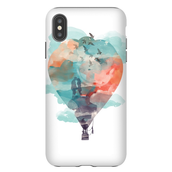 iPhone Xs Max StrongFit Fly and Free by Elizabeth Dioquinto