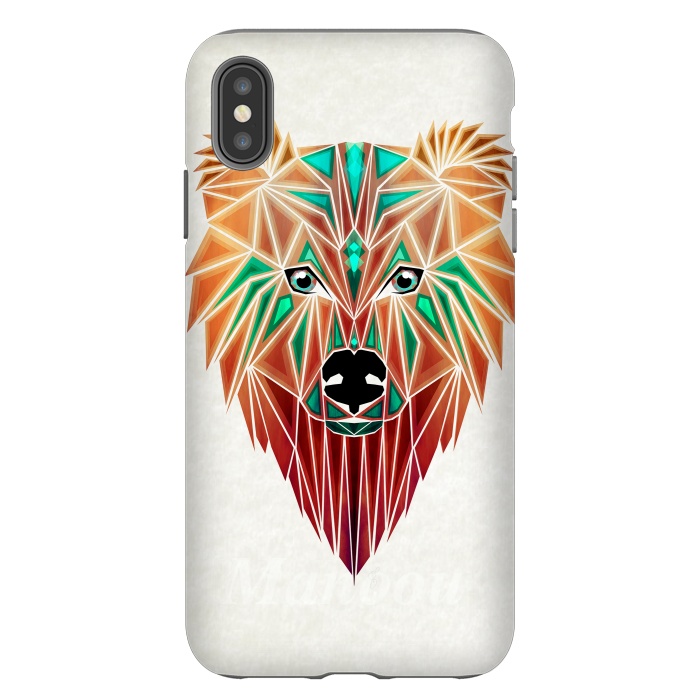 iPhone Xs Max StrongFit bear by Manoou