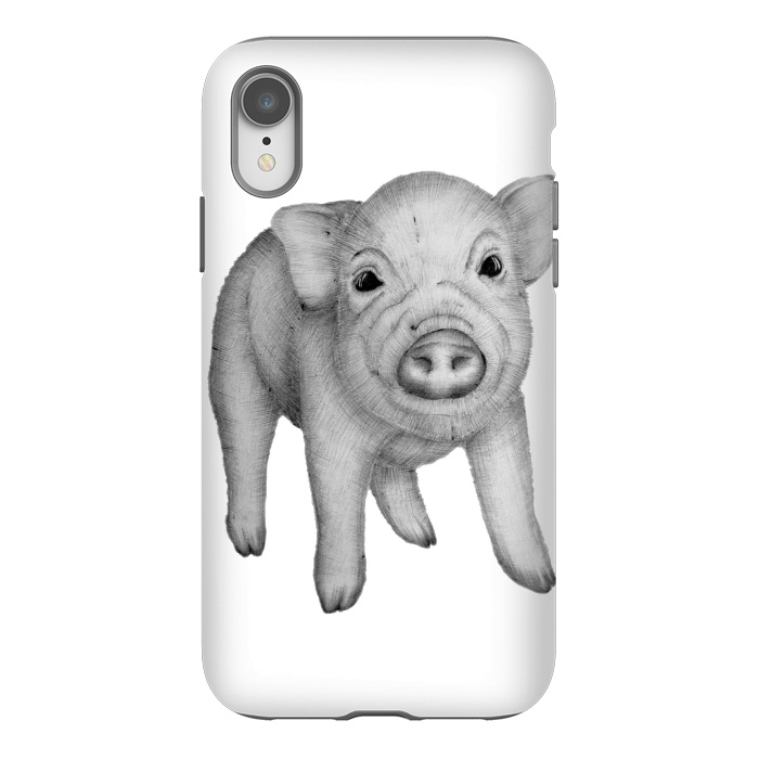 iPhone Xr StrongFit This Little Piggy by ECMazur 