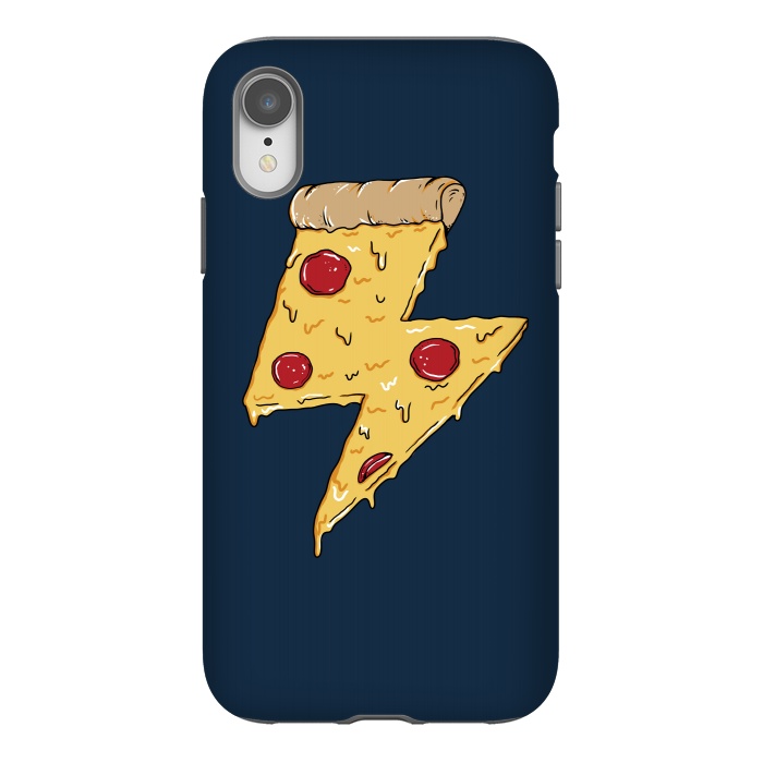 iPhone Xr StrongFit Pizza Power by Coffee Man