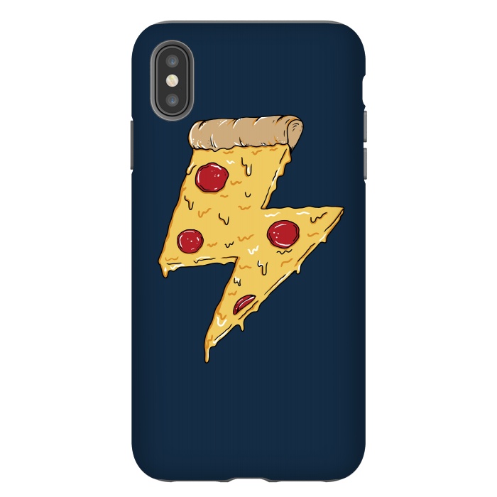 iPhone Xs Max StrongFit Pizza Power by Coffee Man