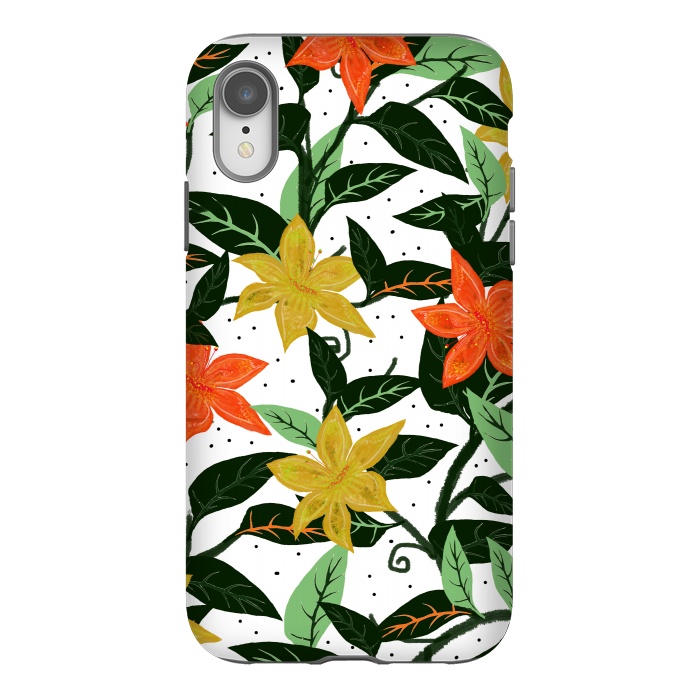 iPhone Xr StrongFit Tropical Rainforest by Uma Prabhakar Gokhale