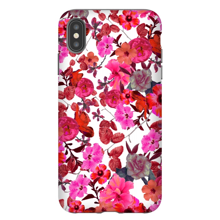 iPhone Xs Max StrongFit Zariya Flower Garden (Pink) by Zala Farah