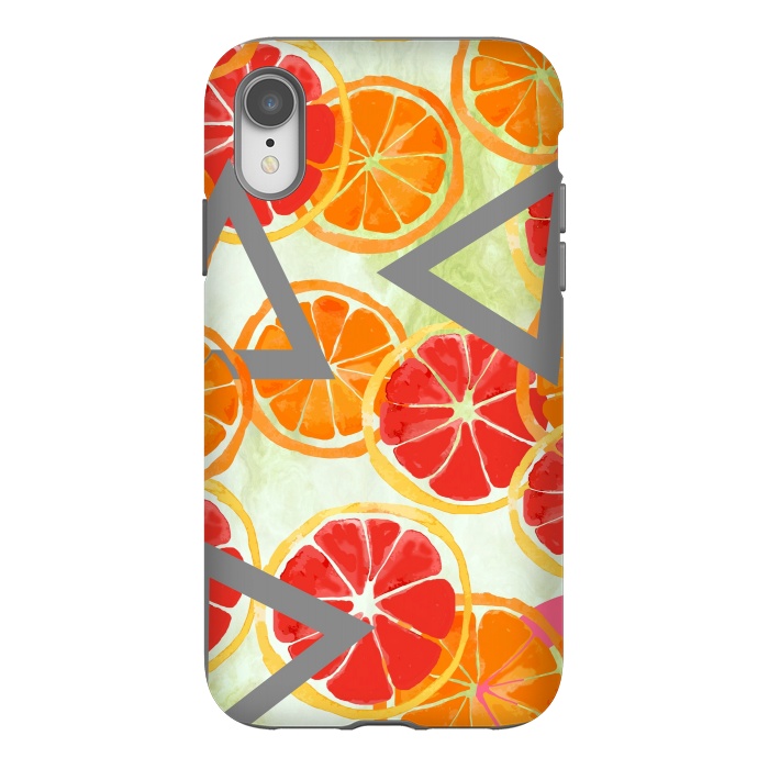 iPhone Xr StrongFit Citrus Play by Allgirls Studio