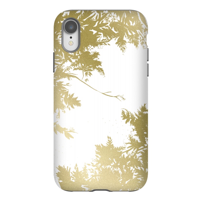 iPhone Xr StrongFit Night's Sky Gold by Caitlin Workman