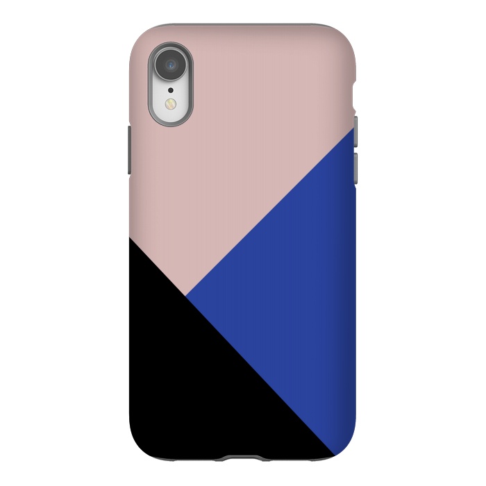 iPhone Xr StrongFit Color Block  by Caitlin Workman