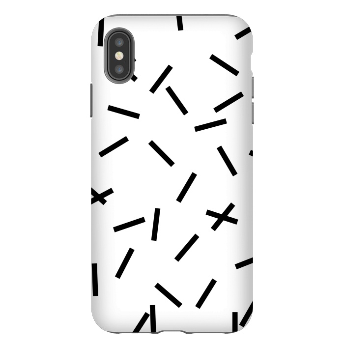 iPhone Xs Max StrongFit Confetti by Caitlin Workman