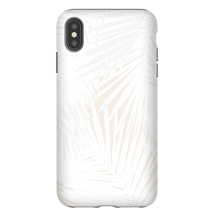 iPhone Xs Max StrongFit Blush Palms by Caitlin Workman