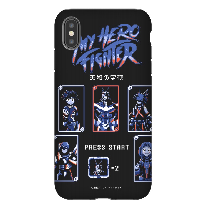 iPhone Xs Max StrongFit My hero fighter by Ilustrata