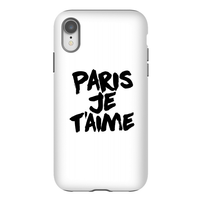 iPhone Xr StrongFit Paris, Je t'aime by Mitxel Gonzalez