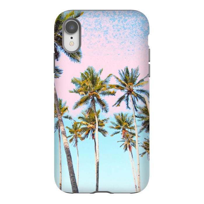 iPhone Xr StrongFit Coconut Palms by Uma Prabhakar Gokhale