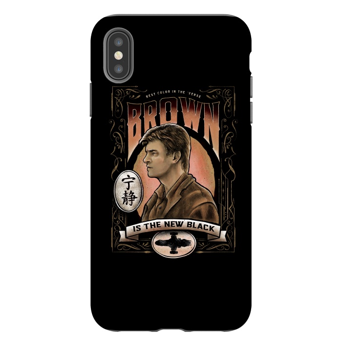 iPhone Xs Max StrongFit Brown is the new black by Barrett Biggers