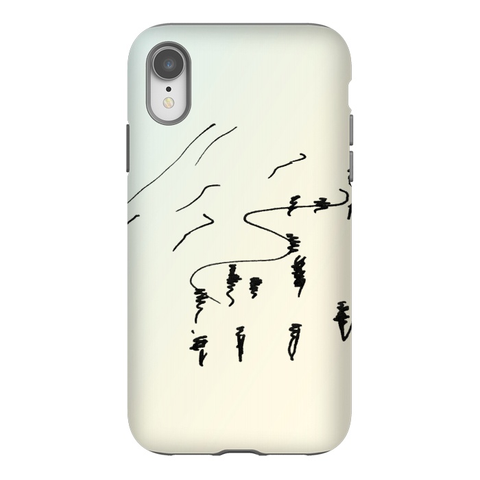 iPhone Xr StrongFit Beach Daze by Caitlin Workman