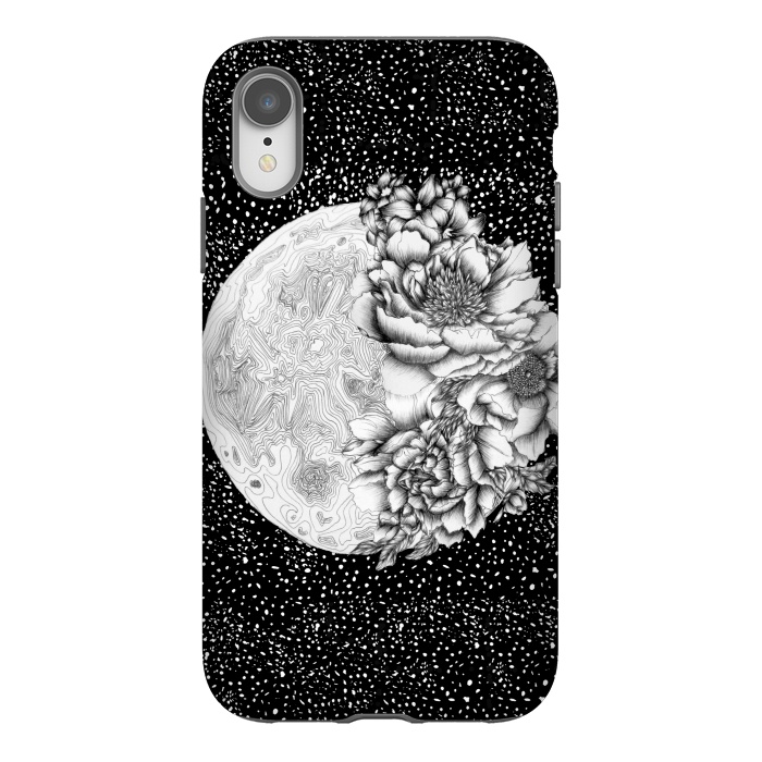 iPhone Xr StrongFit Moon Abloom by ECMazur 