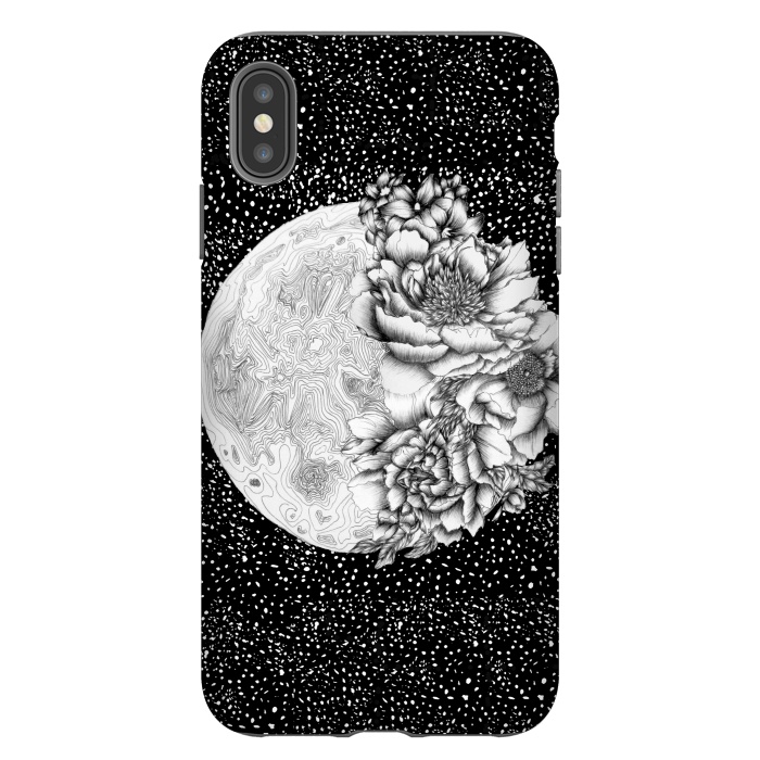 iPhone Xs Max StrongFit Moon Abloom by ECMazur 