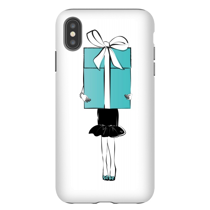 iPhone Xs Max StrongFit Big Gift girl by Martina