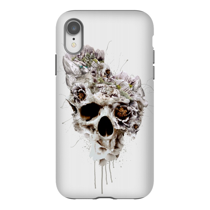 iPhone Xr StrongFit Skull Castle II by Riza Peker