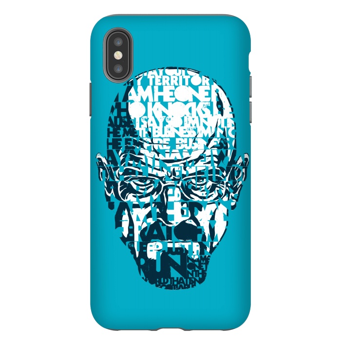 iPhone Xs Max StrongFit Heisenberg Quotes by Branko Ricov