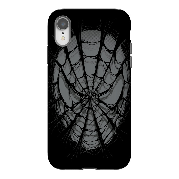 iPhone Xr StrongFit SpiderWeb by Branko Ricov