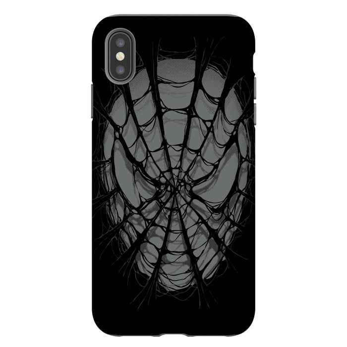 iPhone Xs Max StrongFit SpiderWeb by Branko Ricov