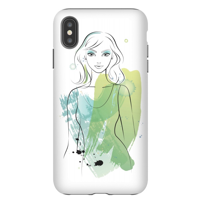 iPhone Xs Max StrongFit Pretty Mermaid by Martina