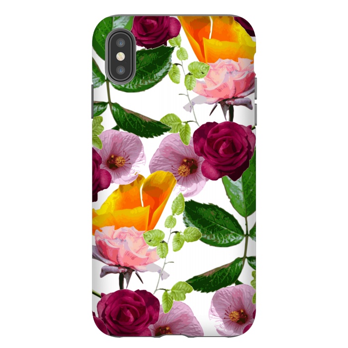 iPhone Xs Max StrongFit Kiddy Florals by Zala Farah