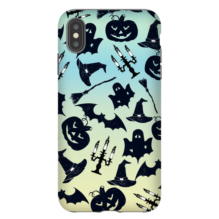 iPhone Xs Max StrongFit Spooky Halloween by Allgirls Studio