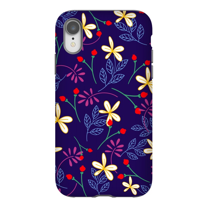 iPhone Xr StrongFit Floral Paradise II by Allgirls Studio