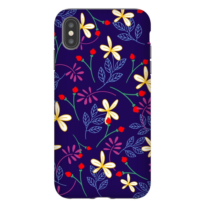 iPhone Xs Max StrongFit Floral Paradise II by Allgirls Studio