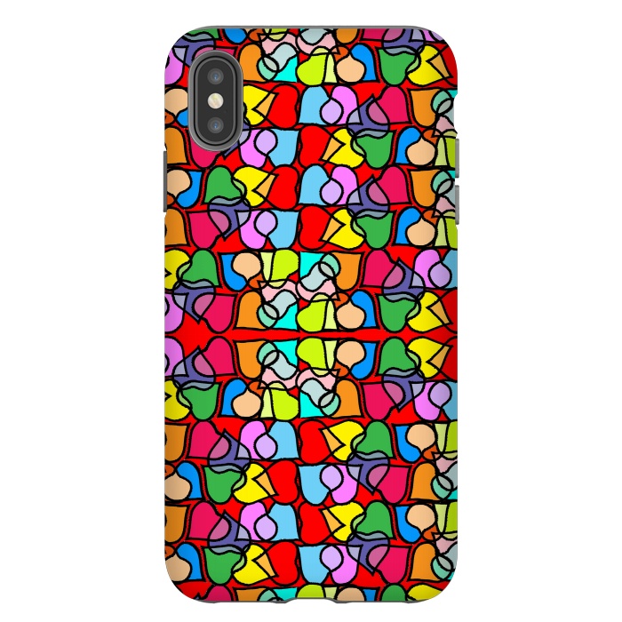 iPhone Xs Max StrongFit Love is All Around Us by Bettie * Blue