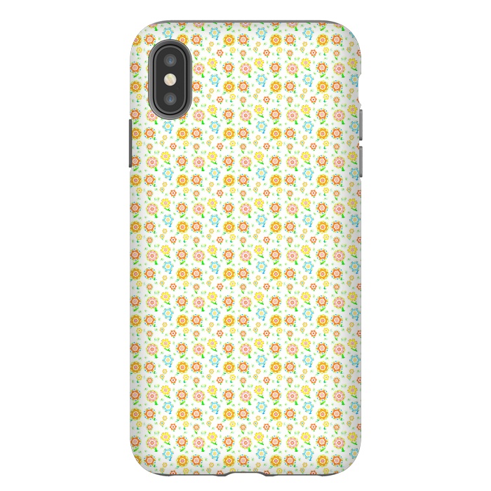 iPhone Xs Max StrongFit Tiny Sweeties by Bettie * Blue